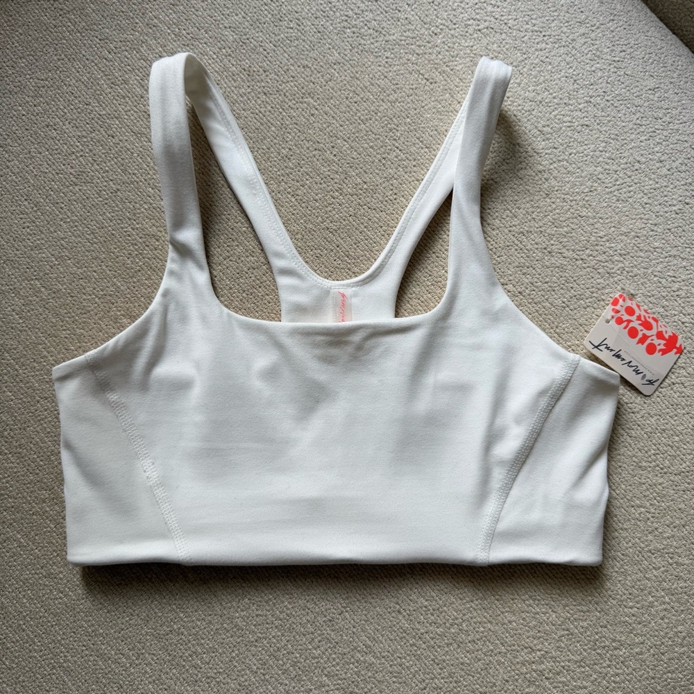 FP Movement White Sports Bra